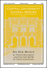 An die Musik SATB choral sheet music cover